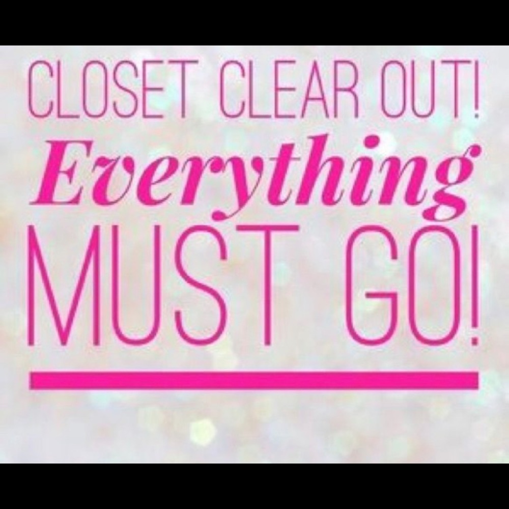Buy out the closet sale